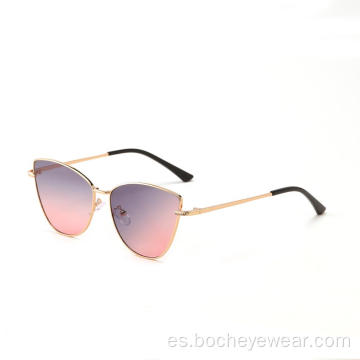 Grandes y más nuevos hombres de moda, mujeres, gafas de sol, tonos personalizados, venta al por mayor, gafas de sol de estilo callejero, montura de metal, gafas de sol